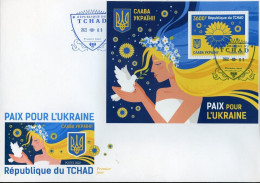 Tchad 2022, Peace In Ukraina, BF In FDC - Tchad (1960-...)