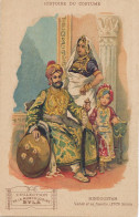 Art Card Ethnic Costume In Hindustan Hindu Nabab   Advert Musculosine Byla  Beef Meat Gentilly - Asie