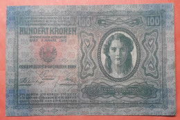 Austria Lot  100 Kronen 1912, Excellent Quality (5) - Autriche