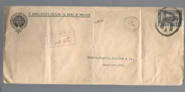 58067) Canada Registered Regina Postmark Cancel 1931  - Recomendados