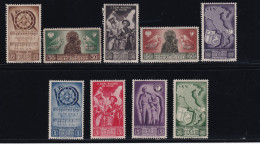 Soccorso Di Guerra Serie Completa Sass S.5 MNH** - 1946-47 Período Del Corpo Polacco