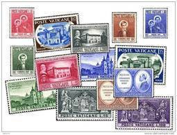 CITTÀ DEL VATICANO VATIKAN VATICAN 1957 ANNATA COMPLETA COMPLETE YEAR MNH - Années Complètes