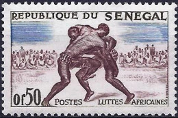 Senegal 1961 - Mi 245 - YT 205 ( African Sport : Wrestling ) MNH** - Wrestling