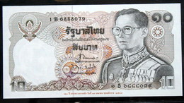 Thailand Banknote 10 Baht 1995 120th Year Of The Ministry Of Finance P#98 UNC - Thailand