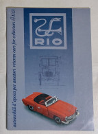 I113345 Catalogo 1/43 Modellismo 1993 - RIO - Italy