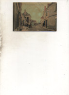 86. CPA - LENCLOITRE - Grand'rue - Café Du Commerce - Remorque - Couleur -  1918 - Scan Du Verso - - Lencloitre