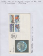 South Africa Weather Stations Antarctica 4v FDC Ca Pretorua 19.1.1983 ((BV177) - FDC