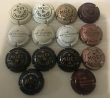 76221-série De 14 Capsules De Champagne.Moet Et Chandon. - Moet Et Chandon