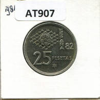 25 PESETAS 1980 ESPAÑA Moneda SPAIN #AT907.E - 25 Peseta