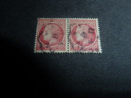 Cérès De Mazelin - 1f. - Yt 676 - Rose-rouge - Double Oblitérés - Année 1945 - - 1945-47 Cérès De Mazelin