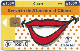 Spain - Telefónica - Servicio De Atencion Al Cliente - P-335 - 06.1998, 100PTA, 21.000ex, Used - Privé-uitgaven