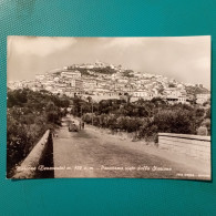 Cartolina Morcone (Benevento) - Panorama Visto Dalla Stazione. Viaggiata 1961 - Benevento