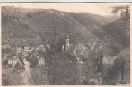 C8405) THARANDT - Alte FOTO AK - Kirche Fluss Häuser ALT 1933 - Tharandt