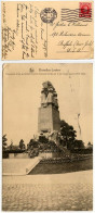 Belgium 1931 Postcard Bruxelles-Laeken, Monument To The Unknown French Soldier; Scott 187 - 1fr. King Albert I - Laeken