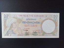 Grece 50 Drachmes 1935 TTB+ - Grèce