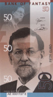 Série Leader Européen 2018 50 Euros Mariano RAJOY UNC - Fictifs & Spécimens