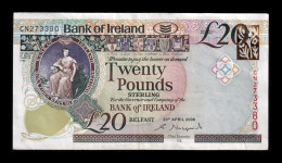 Irlanda Del Norte Northern Ireland 20 Pounds 2008 Pick 85 Mbc/+ Vf/+ - Irland