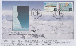 South Africa 1991 30th Anniversary Antarctic Treaty 2v FDC Ca Pretoria  (BV178) - FDC