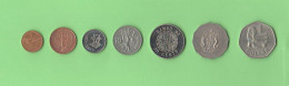 Salomon Islands 1 2 5 10 20 50 Cents + 1 Dollar Isole Salomone - Solomon Islands