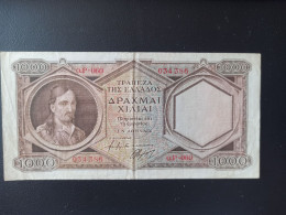 Grece 1000 Drachmes 1947 TTB - Grèce