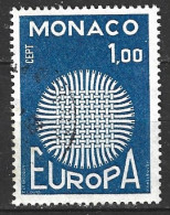 MONACO. N°821 Oblitéré De 1970. Europa'70. - 1970