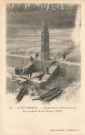 St Ferréol * Grand Bassin Réservoir à Sec , Vue Complète De La Colonne ( 1904 ) * Villageois - Autres & Non Classés