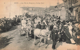 Mers Les Bains * La Fête Des Baigneurs , Cortège Fleuri * Attelage Villageois * 1907 - Mers Les Bains