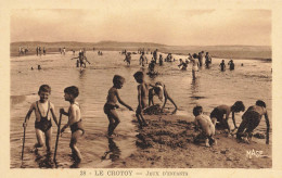 Le Crotoy * Enfants Baigneurs * Jeux D'enfants * Maillot De Bain Mode Baigneur Plage Bains - Le Crotoy