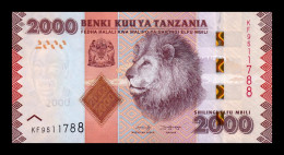 Tanzania 2000 Shillings 2020 (2023) Pick 42c New Sign Sc Unc - Tansania