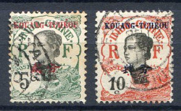 Réf 58-CL2 < KOUANG TCHEOU < Yvert N° 21 + 22 Ø - Used Ø Oblitéré - Used Stamps