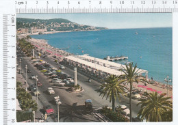 Nice - La Promenade Des Anglais Et Le Mont-Boron - Transport Urbain - Auto, Autobus Et Tramway
