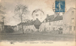 Champvert * La Rue Principale * Café Du Centre * Village - Other & Unclassified