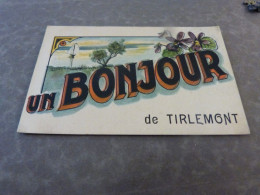 Cpa  Bonjour De  Tirlemont Tienen - Tienen