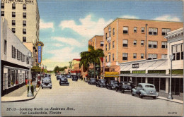 Florida Fort Lauderdale Looking North On Andrews Avenue Curteich - Fort Lauderdale