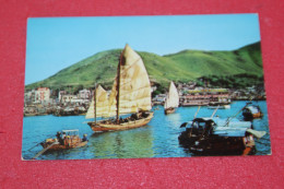 China Chine Hong Kong Aberdeen Harbour 1965 - Cina (Hong Kong)