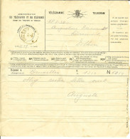 Télégramme - Telegram BRUXELLES - DOLHAIN 1922 - Telegrammen