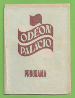 Lisboa - Odéon Palácio - Programa - Cinema - Teatro - Actor - Actriz - Música - Artista - Publicidade - Portugal - Programmes