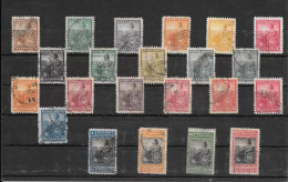 Argentina 1899 Liberty With Shield Complete Set USED - High Cat - Gebruikt