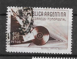 Argentina 1939 Fonopostal Service Top Value Used CV USD 53 - Gebraucht