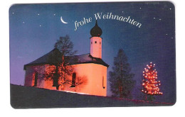 Deutschland - A 25/00 - Frohe Weihnachten - Merry Christmas - Church - Kirche - A + AD-Reeks :  Advertenties Van D. Telekom AG