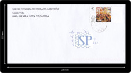 Portugal 2020 Festas E Romarias Santo António Lisboa Vila Nova De Cacela Real Igreja Nossa Senhora Da Assunção - Storia Postale