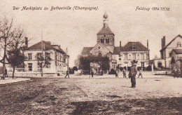 AK Bétheniville - Der Marktplatz - Champagne - Deutsche Soldaten - Ca. 1915 (64045) - Bétheniville
