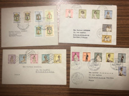 LUXEMBOURG LUXEMBURG  LOT DE 30 ENVELOPPES FDC COVER CARITAS CENTILUX HELICOPTERE STRASBOURG - Other & Unclassified