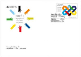 Poland 2023 / Europa Europe Winning Symbol Of Peace PostEurop FDC New!!! - Covers & Documents