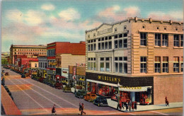 New Mexico Albuquerque Central Avenue From Fourth Street Curteich - Albuquerque