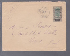 1  Timbres Soudan Français     25 C   Année 1924  Destination   Nîmes      Gard ( Sans Correspondance ) - Covers & Documents
