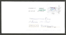FRANCE TIMBRES  PERSONNALISES ENTIERS 2014 1 Enveloppe - Briefe U. Dokumente