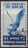 Italian East Africa 1938 Sc 9 AOI Sa 9 Used - Afrique Orientale