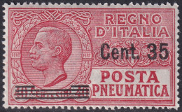 Italy 1927 Sc D13 Italia Sa 11 Pneumatic Post MLH* - Pneumatic Mail