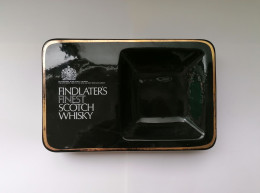 POSACENERE IN CERAMICA PUBBLICITA "FINDLATER'S" FINEST SCOTCH WHISKY 1990 ASHTRAY ADVERTISING MADE IN ENGLAND - Porcelain